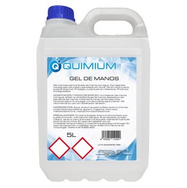Gel De Manos Fq 5L