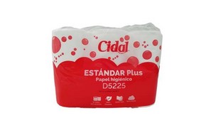 PAPEL HIGIÉNICO DOM. 2/C "PLUS D5225" 108 UNID.