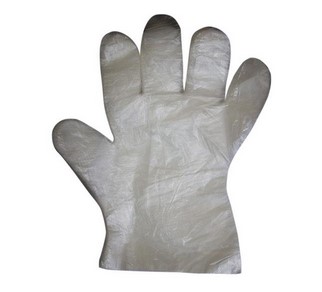 GUANTE DE PLASTICO DESECHABLE 100 UNID.