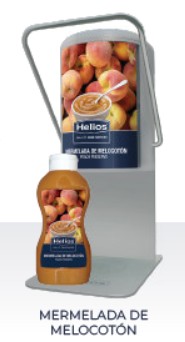 MERMELADA MELOCOTÓN HELIOS B.ABAJO 1L X 1 UNID.