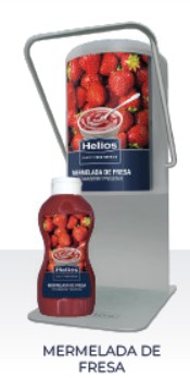MERMELADA FRESA HELIOS B.ABAJO 1LX1 UNID.