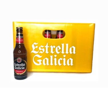 CERVEZA ESTRELLA GALICIA RETORNABLE 33CL 24B LN