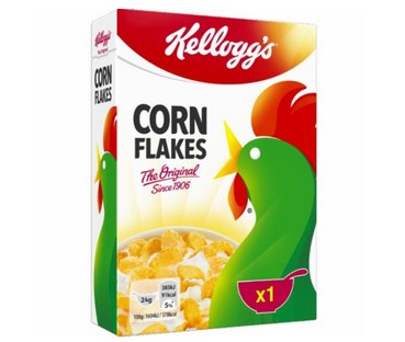 CEREALES "KELLOGS" 24 GR CORN FLAKES 40 UNID.