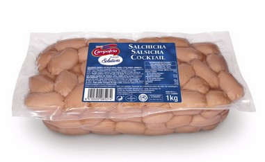 SALCHICHAS COCKTAIL FS CONGELADA PAQUETE 8 KG